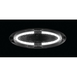 4 LED-Umrissleuchte, Aufbaumontage, 12/24 V – Weiß