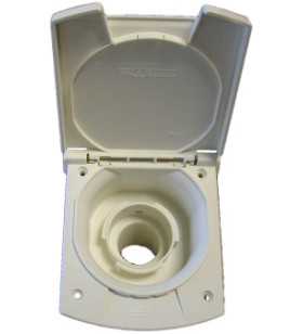 Water filler Ø 40 with lid without cap