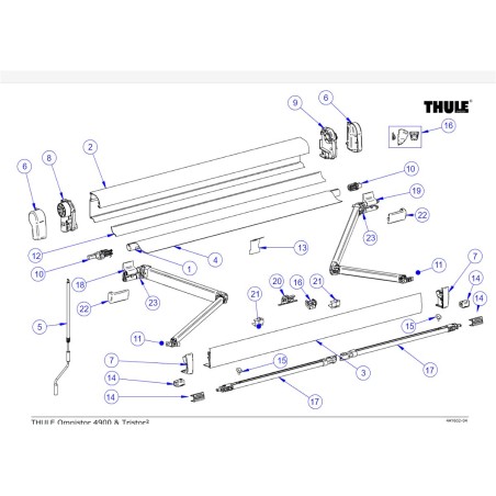 THULE LOAD BAR LINKS 1500602374