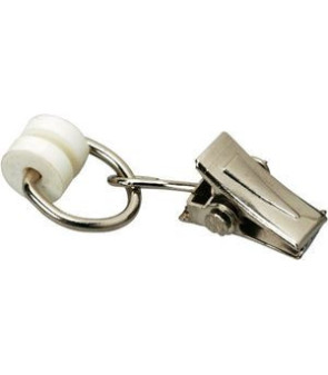 Scorrevole a pinza 10 pz. per binario a L tendine