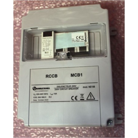 000.198.01 - Safety box 230V NE198 NORDELETTRONICA