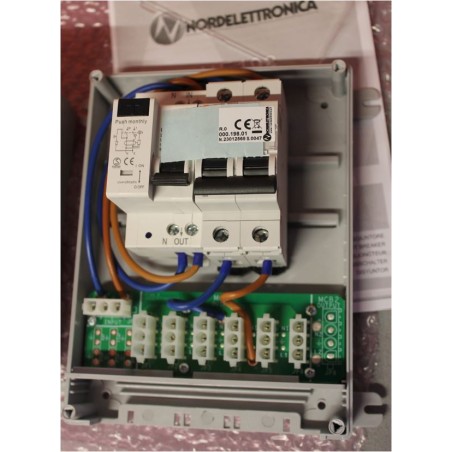 000.198.01 - Box di sicurezza 230V NE198 NORDELETTRONICA