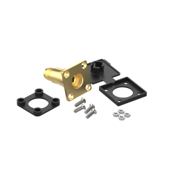 W21.8 x 1/14 Straight Flat Base Load 3/4 UNF Hose Socket