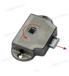 Serrure Piccolo Nova SX nickelée D25