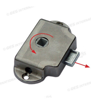 Serrure Piccolo Nova SX nickelée D25