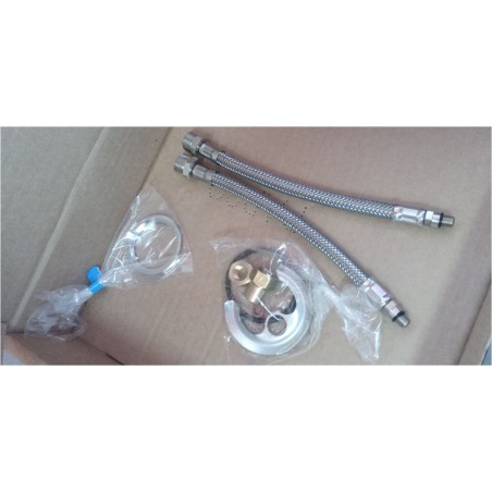 Miscelatore ottone/ABS ELKA BARBY monoleva con doccetta estraibile