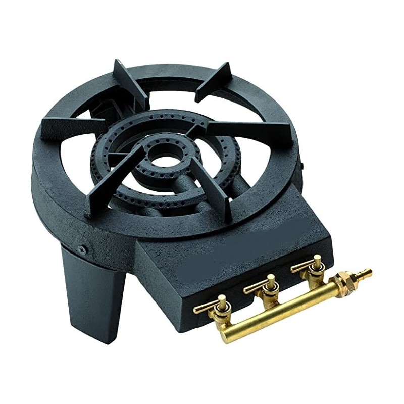 CAST IRON STOVE WITH 3 TAPS