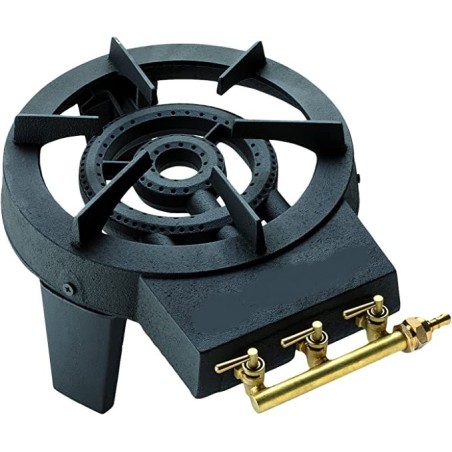 CAST IRON STOVE WITH 3 TAPS