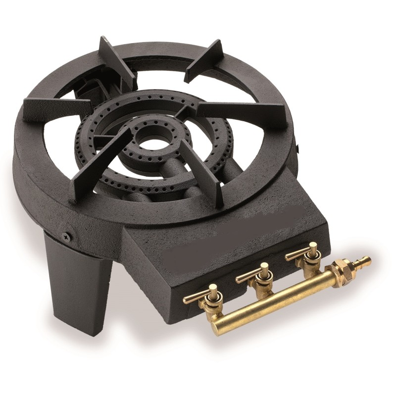 CAST IRON STOVE WITH 3 TAPS