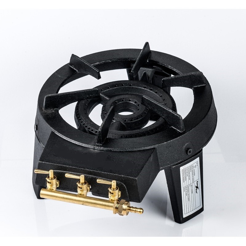 CAST IRON STOVE WITH 3 TAPS