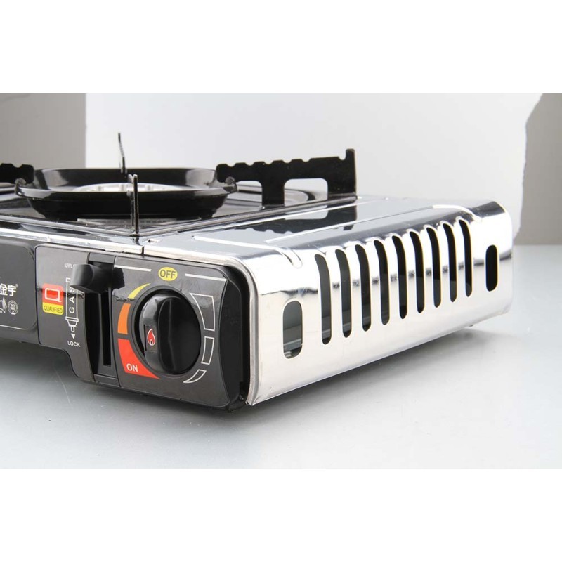 Réchaud à gaz portable avec feu à cartouche de...