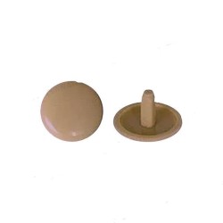 50 PCS. Light brown POZIDRIV screw cover for 4.5 head