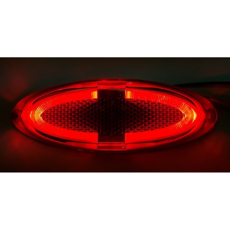 12V LED REAR CLEARANCE LIGHT RED LIGHT