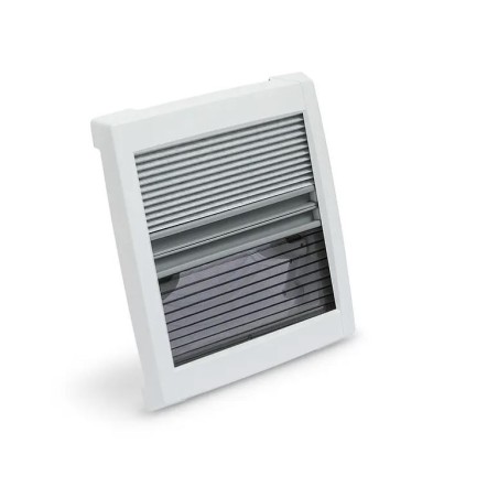 MPK Oblò VisionVent S pro 28x28 Crystal mit Verdunkelung und Moskitonetz