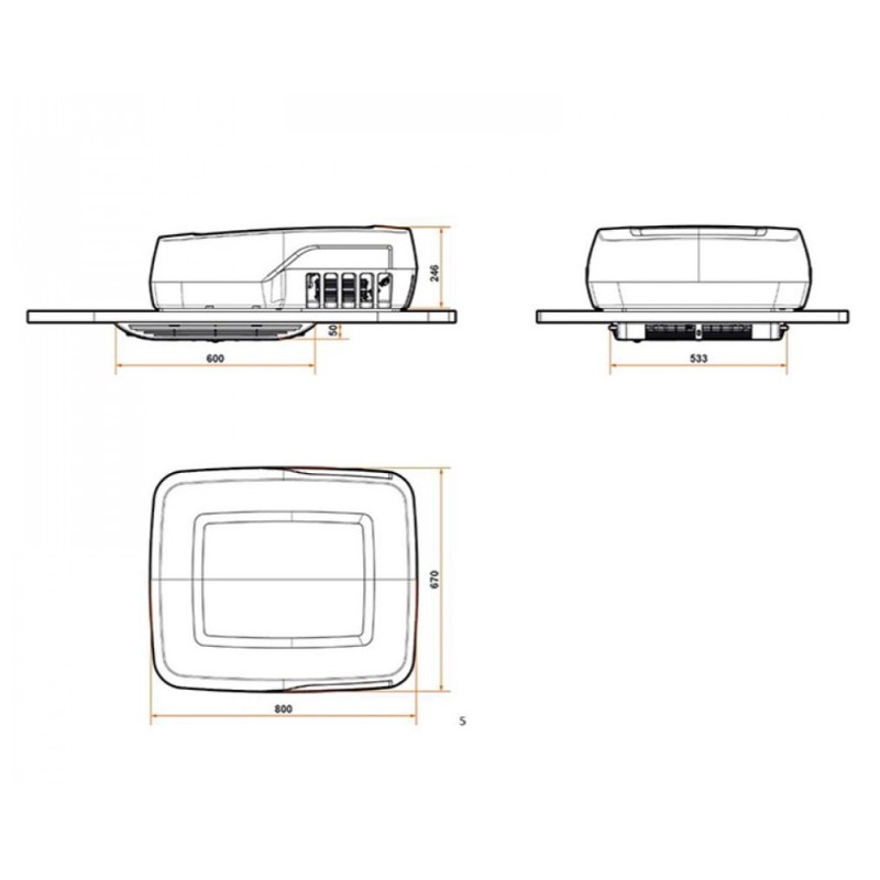 CLIMATISEUR PLEIN-AIRCON 12V NOUVELLE VERSION 2024