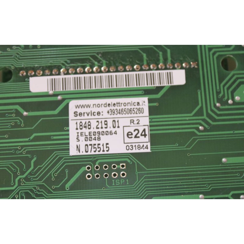 Panel de control NE219P-G GIOTTILINE 1848.219.01