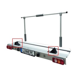 LINNEPE - Pair of wheel chocks for PORTO