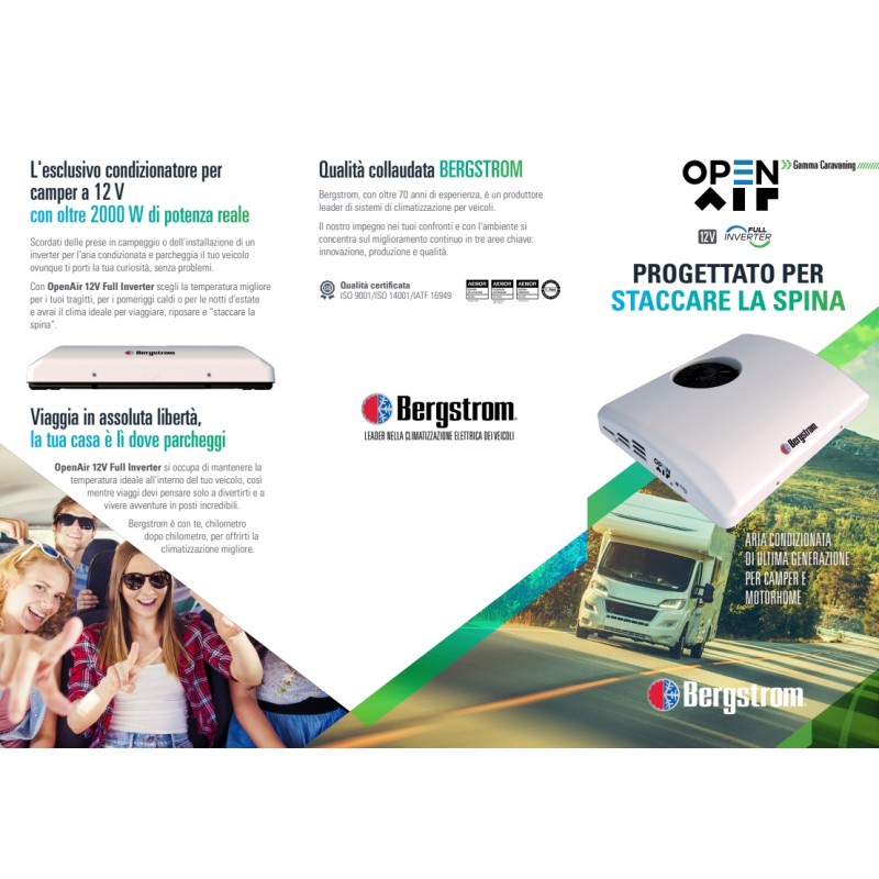 Condizionatore Bergstrom 12V OPEN AIR - FULL...