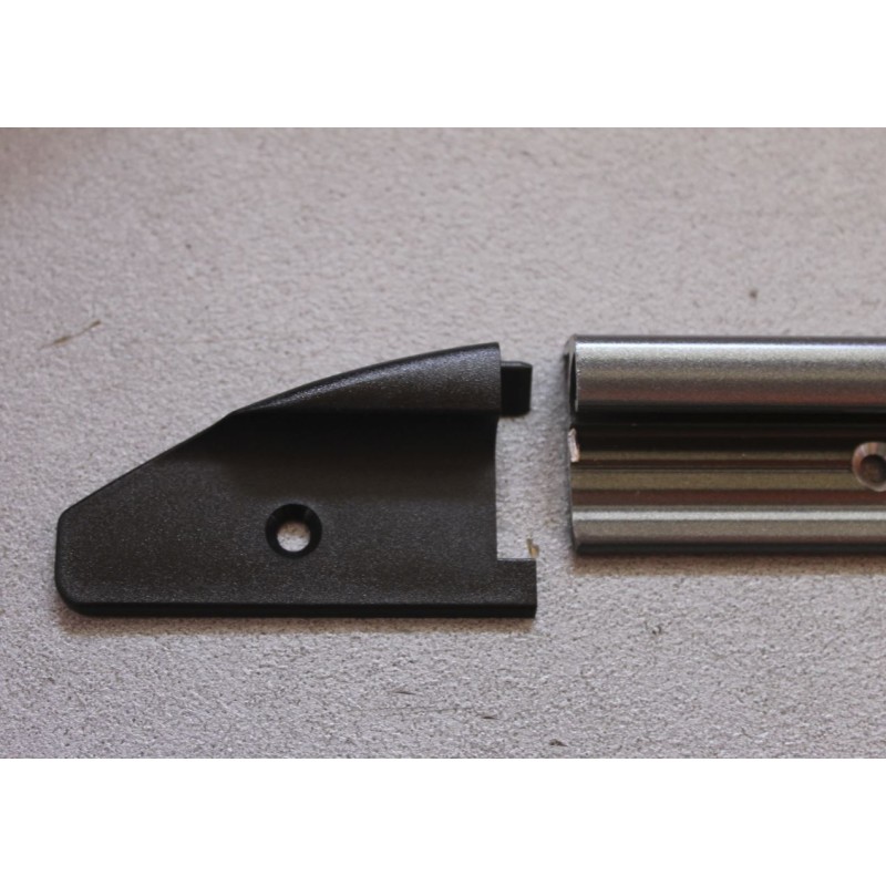 Coppia di tappi dx + sx neri per cerniera a...