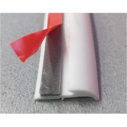 TRIGANO 10 Meter UNTERPROFIL F.1088 RAL9010 MIT KLEBSTOFF 2