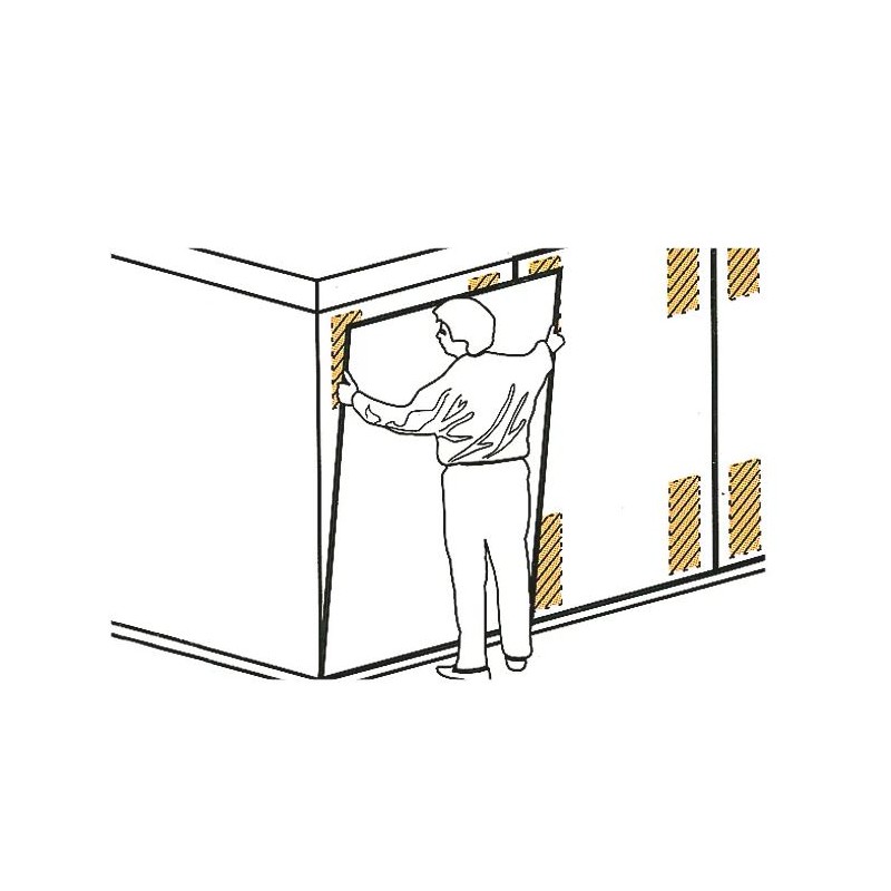 10 cm Nastro 25x3 con chiusura a pressione...