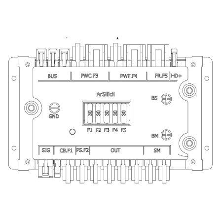 ARSILICII - NODO POWER LINK R5 PARA CONEXIONES RAST 5 - XB00000640- RIMOR