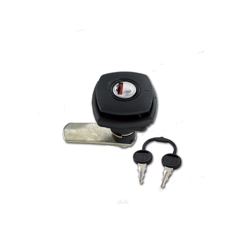 ZADI 1047 Black tailgate lock 47x47 with keys