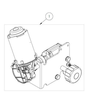 SX NEW motor unit with release for 10575 PROJECT 2000 step