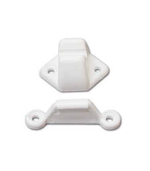 White external door stop int. 45/31