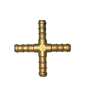 Racor de manguera de gas de 4 vías para manguera GLP Ph10 UNI