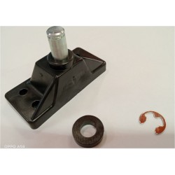 Par de soportes laterales de Nylon para pistones de gas 2