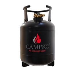 CAMPKO gas cylinder 67R01 steel 22 L - 11 Kg GAS...