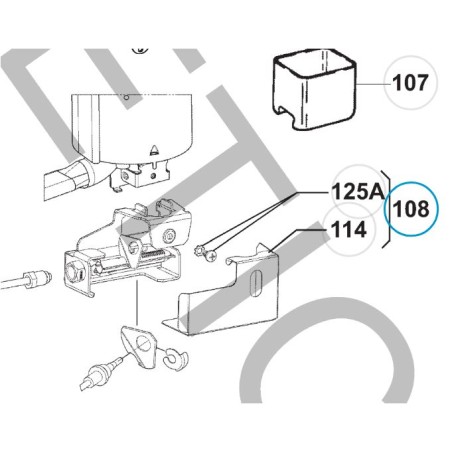 Bruciatore gas completo DOMETIC 289056796 ex 289060492