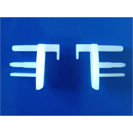 DOMETIC RASTROLLO 2000 - 3000 PAIR OF WHITE HOOKS - 446000150/2