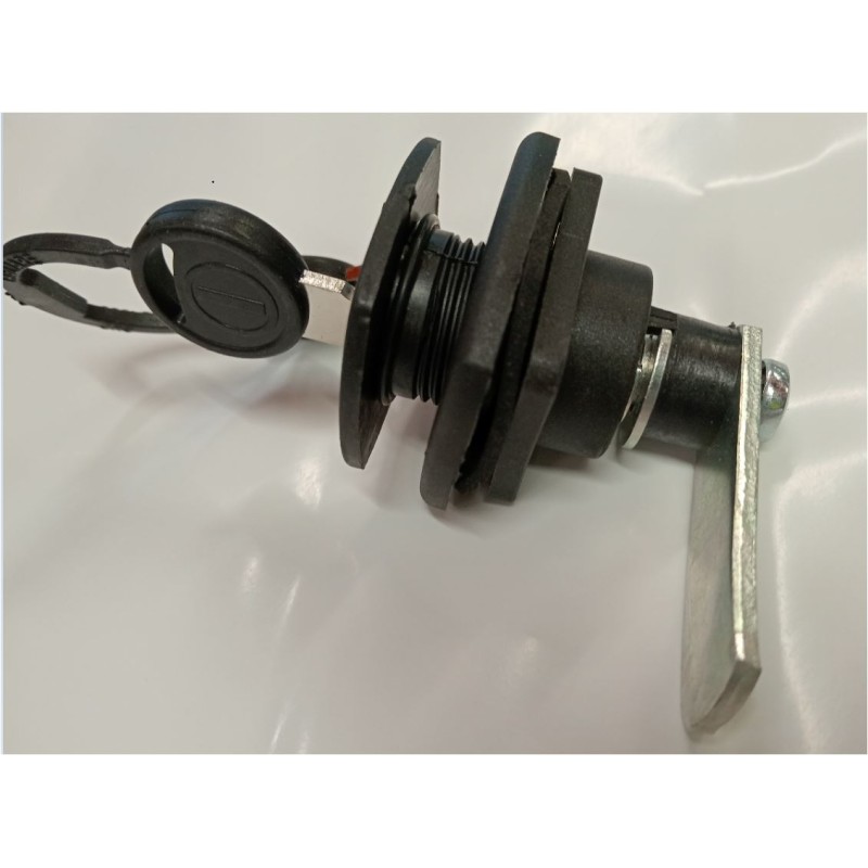 ZADI 1047 Cerradura portón trasero negro 47x47...