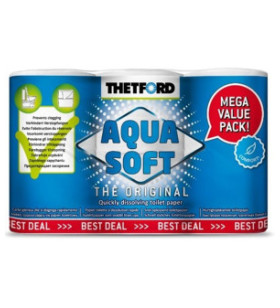 Thetford AQUA-SOFT 6 roll toilet paper