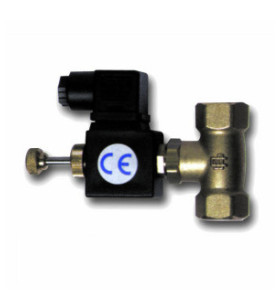 Electrovanne 12Vdc + relais pour détecteurs gaz MCR