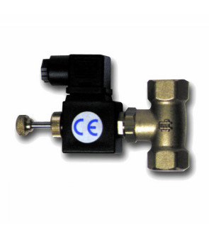 12Vdc solenoid valve + relay for MCR gas detectors