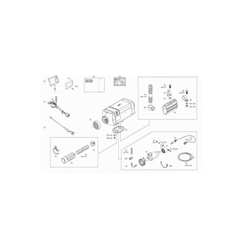 Kraftstoffheizung Air Top 2000 Diesel...