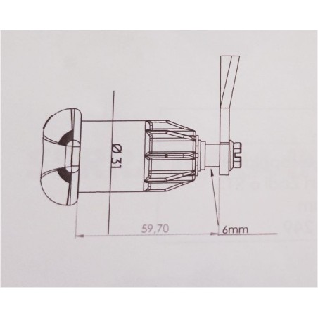 copy of Cerradura de compresión STS ELLIPSE 79x40 TRIGANO X815334 negro
