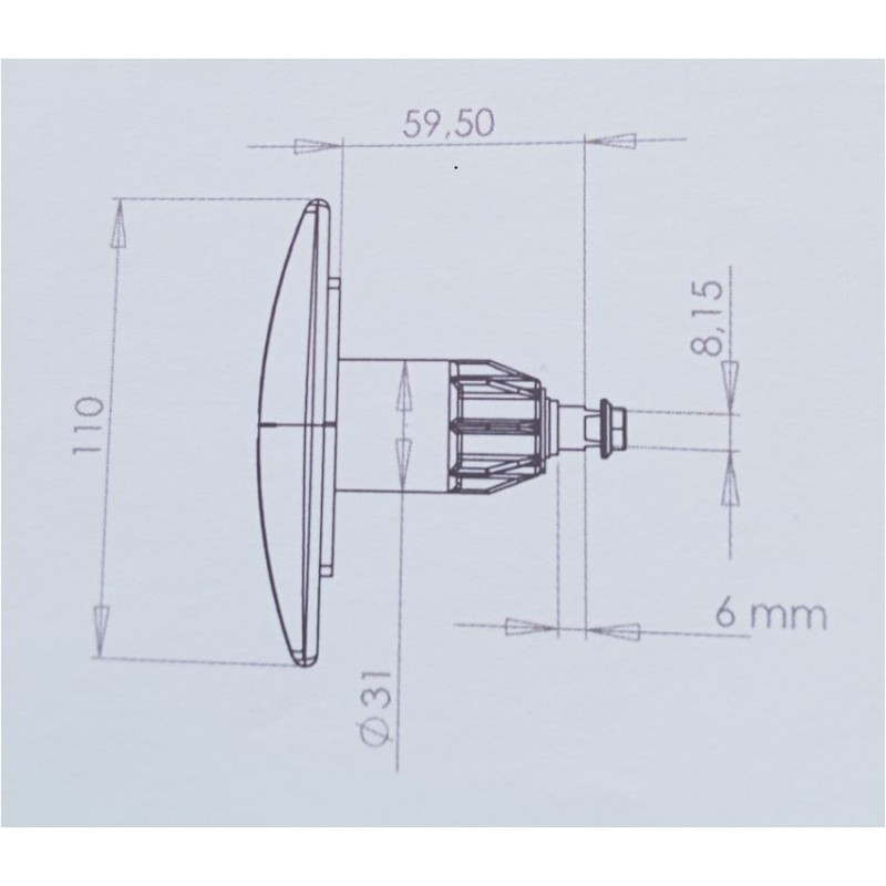 STS Schwarzes Kompressionsschloss ELLIPSE LONG...