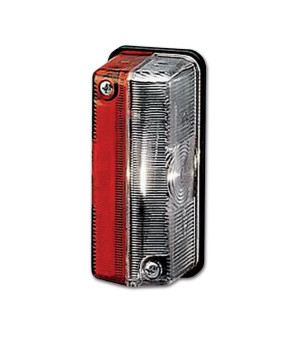 Signal d'encombrement double face. avec vis 92x43x37