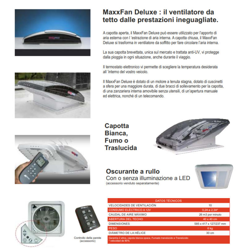 CORTINAS MAXXFAN - BLACKOUT PARA MAXXFAN DELUX...