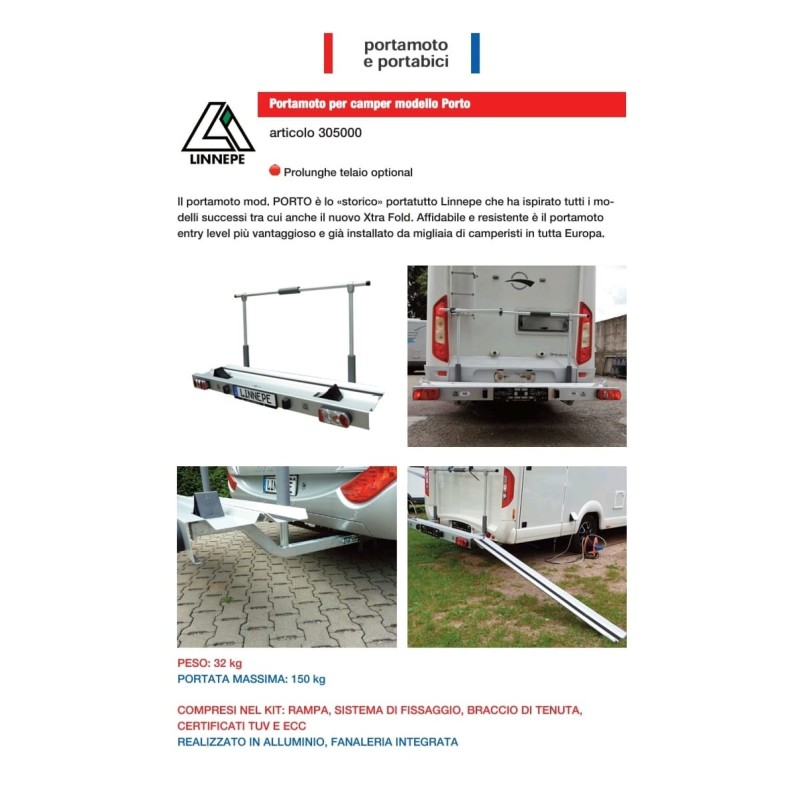 Fanale posteriore dx portamoto Linnepe modello...