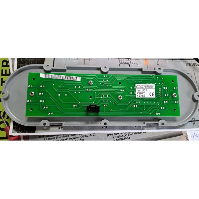 1551.187.01 NORDELETTRONICA BEDIENFELD...