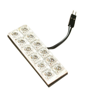 Hiperpanel 12 Led 12V - 30x60 mm - Blanco