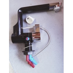 Mezclador NEGRO con microinterruptor conexión PG diámetro... 2