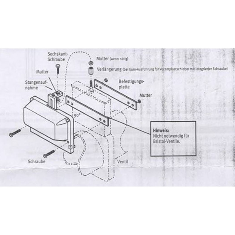 1.5 inch flush valve automation for black...