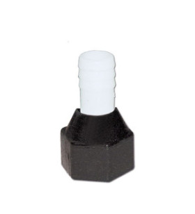 Raccord pour pompe 1/2-14NPT(F) x 1/2 fraise droite"