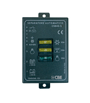Separatore automatico batterie CSB 40-S con alimentazione dall'alternatore 402740